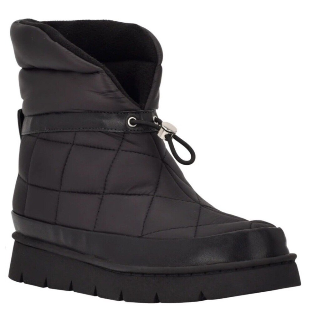 Marc Fisher Kamryn Black Quilted Slip-On Bootie Sz 7 New W/O Tag